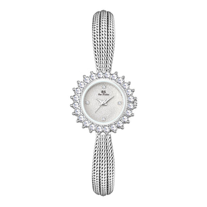 Light-Luxury Sun-Patterned Gesang Flower Watch for Women