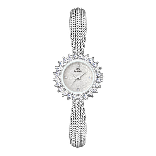 Light-Luxury Sun-Patterned Gesang Flower Watch for Women