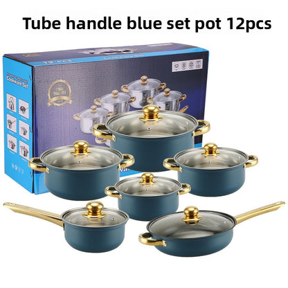 Premium Stainless Steel Cookware Kitchen Pots and Pans Set