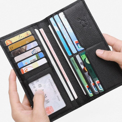 Buy American Bison Men’s Long Leather Wallet – Stylish & Durable