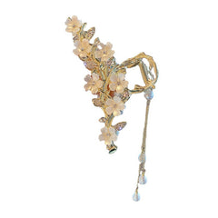 Bell orchid tassel grip
