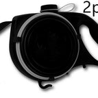 Black / No logo 2pcs