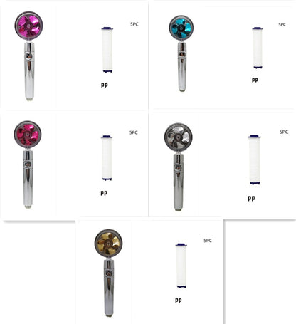 Buy Shower Head Water Saving – 360° Rotating ABS Rain Nozzle