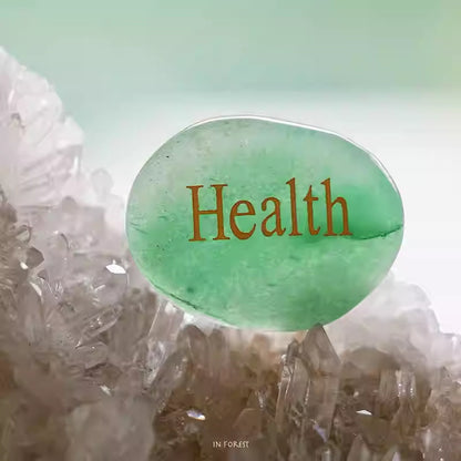 Crystal Agate Palm Stone – Natural Mineral Power Energy Stone