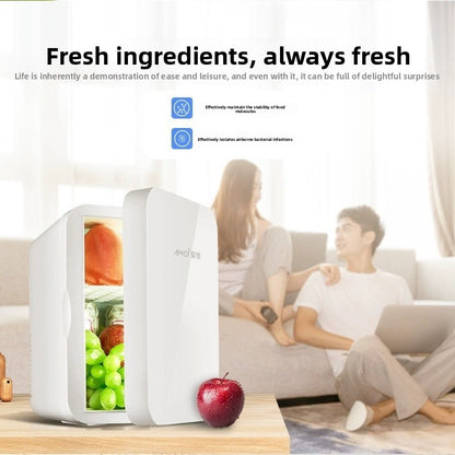 Portable Semiconductor Car Refrigerator 8L Dual Power
