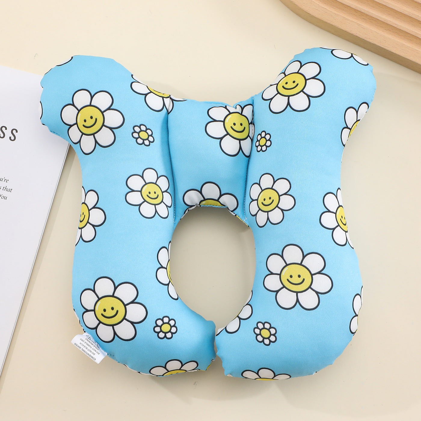 Cartoon Children U-Shaped Travel Pillow Cute Neck Support