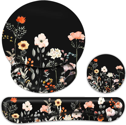 Thickened Anti-Slip Memory Foam Mouse Pad for Desk Comfort