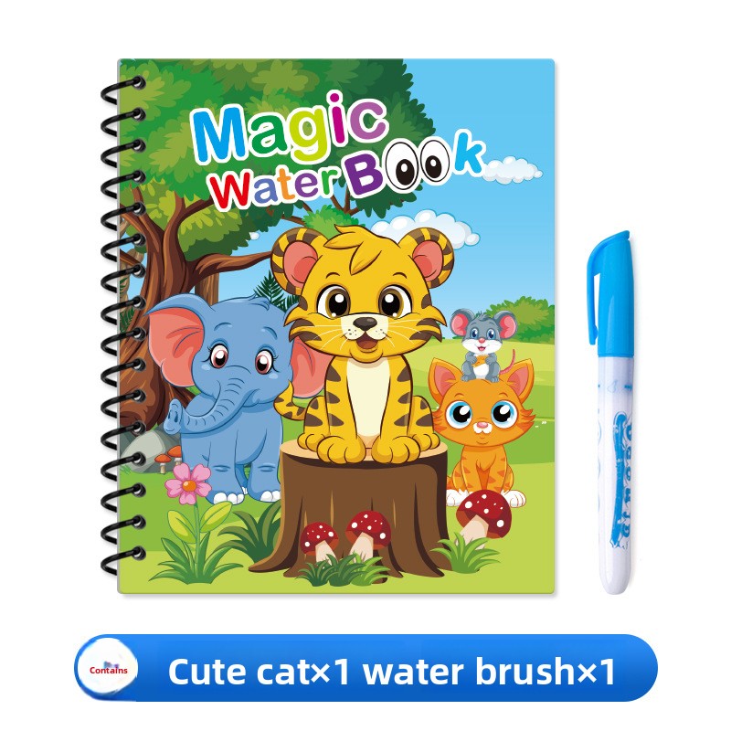 Reusable Water Drawing Book for Kids Creative Fun and Play
