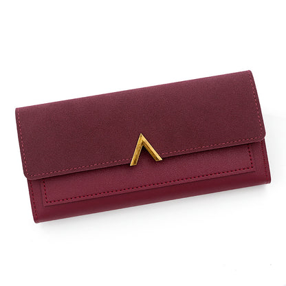Fashionable Simple Long Wallet – Women’s Slim Stylish Wallet