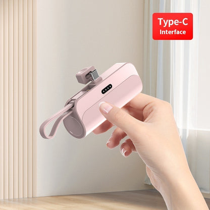 Pocket Wireless Mini Capsule Bank Compact Portable Power Bank