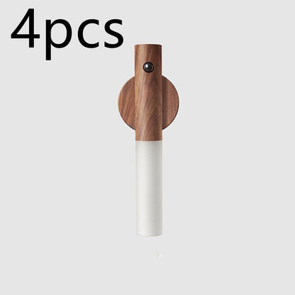 Buy Auto LED USB Magnetic Wood Motion Sensor Night Light