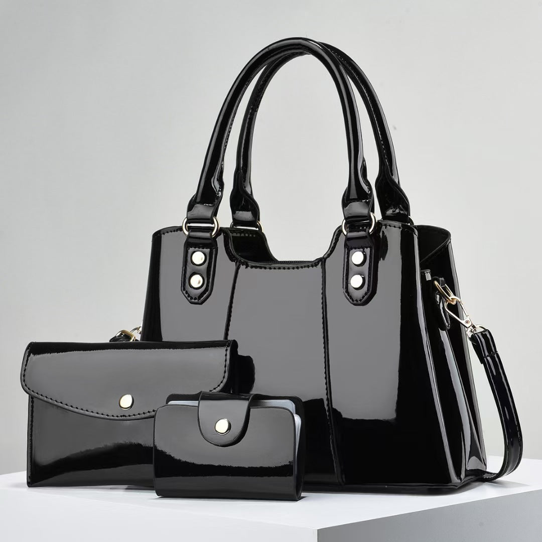 Large-capacity Three-piece Set Of  Women's Shoulder Bags