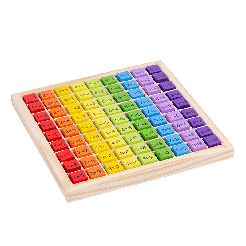 99 Multiplication Table Building Blocks