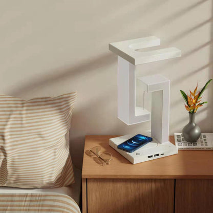 Smartphone Wireless Charging Suspension Balance Lamp for Home