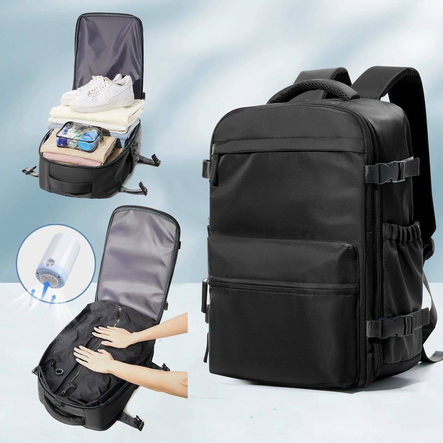Large Capacity Travel Backpack Bag for Men Work Trips Daily