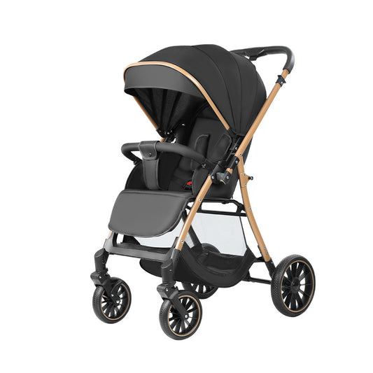 Reversible Four-Wheel Baby Stroller for Smooth Family Walks