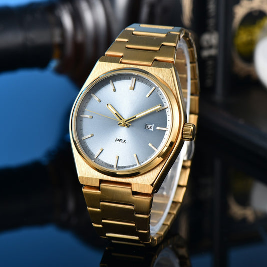 New Simple, Elegant, And Stylish Quartz Mens Watch With Steel Band