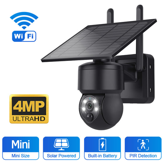 Solar 4G Outdoor Security Camera for All-Weather Protection