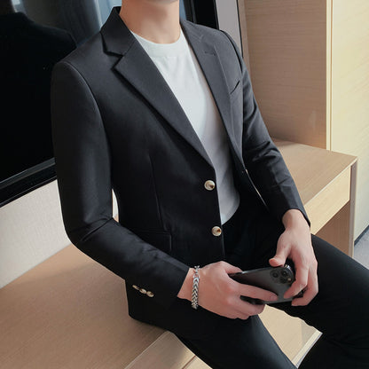 Buy Premium Mens Wool Suit Jacket for Fall & Winter Office Style