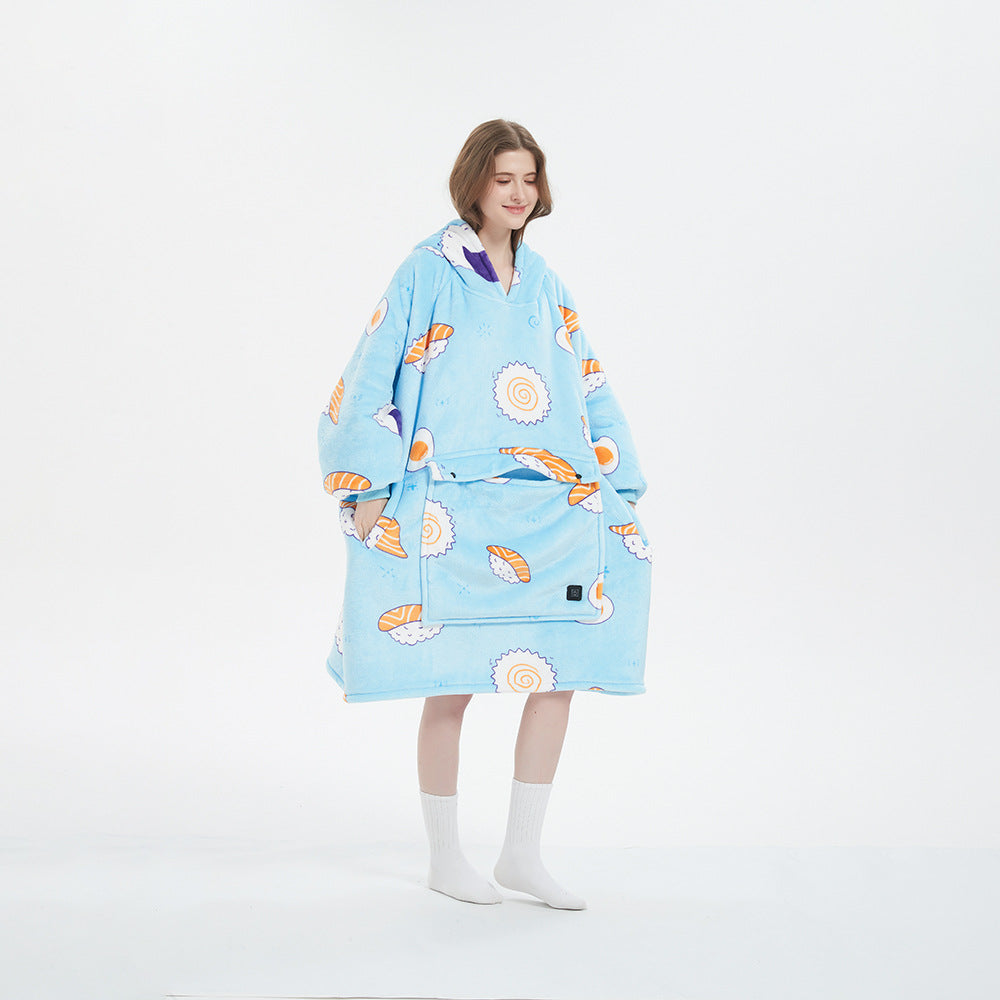 Heated Blanket for Bedroom Relaxation and Winter Comfort