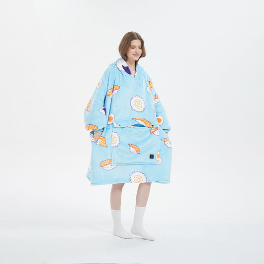 Heated Blanket for Bedroom Relaxation and Winter Comfort