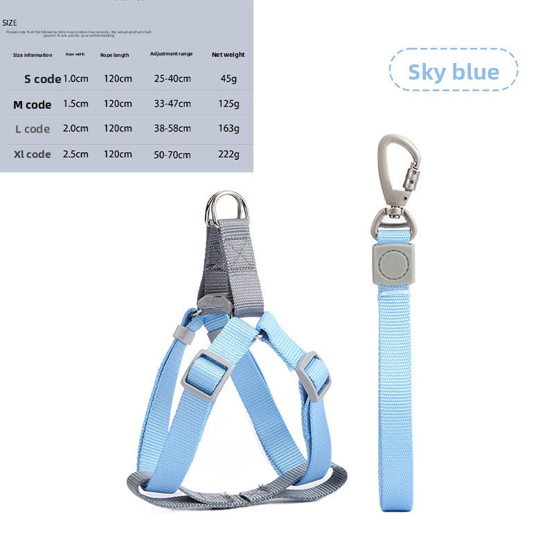 Adjustable Dog Harness Leash with Anti-Pull Comfort Fit Now