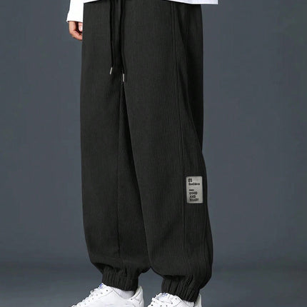 Casual Corduroy Work Pants for Sports and Everyday Comfort