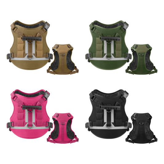 Tactical Reflective Dog Harness for Dogs Daily Walking Fit