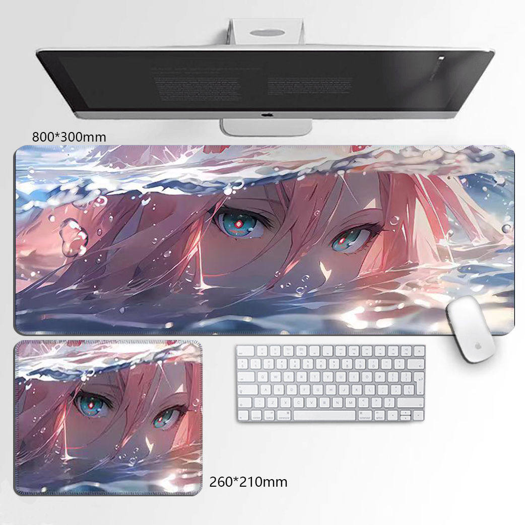 Anime Design Large Mouse Pad for Gaming and Office Desk Setup