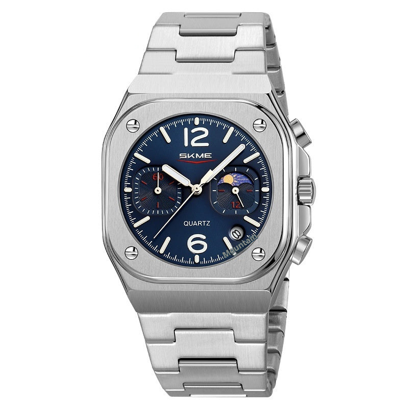 Buy Mens Casual Waterproof Multifunctional Quartz Watch