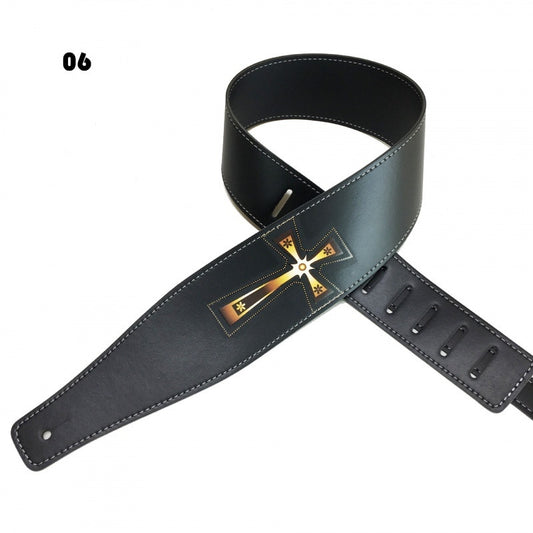 Buy Color Printing Folk Guitar Shoulder Strap Musical Accessory