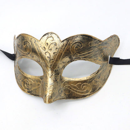 Halloween Ball Party Vintage Prince Flat Head Costume Mask