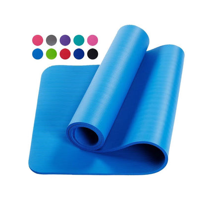 Non-Slip Thickened Yoga Mat for Fitness Home Workout Use