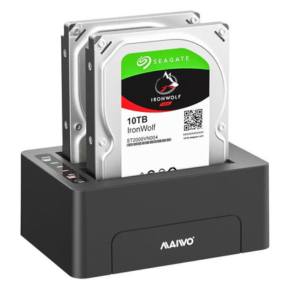 SATA Hard Drive Docking Station with Offline Clone for HDD & SSD