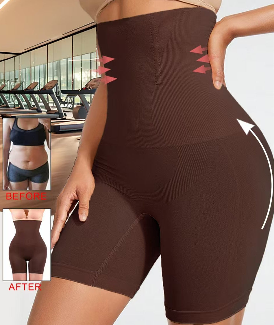 High Waisted Stretch Tummy Restricting Pants for Daily Wear