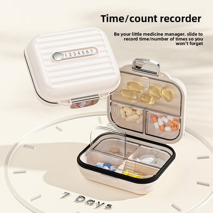 Weekly Pill Organizer with 21 Compartments for Travel & Home