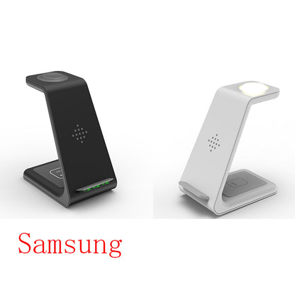 3 in 1 Fast Charging Station Wireless Charger Phone Stand