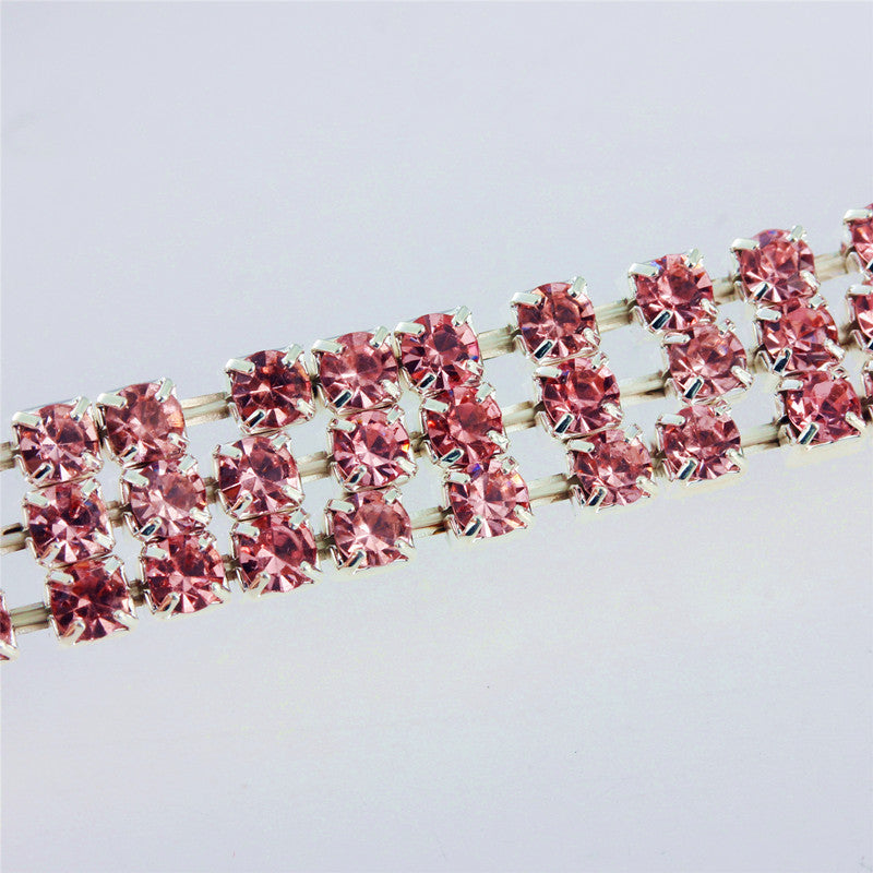 Diamond Pet Collar – Elastic Bling Necklace for Cats & Dogs