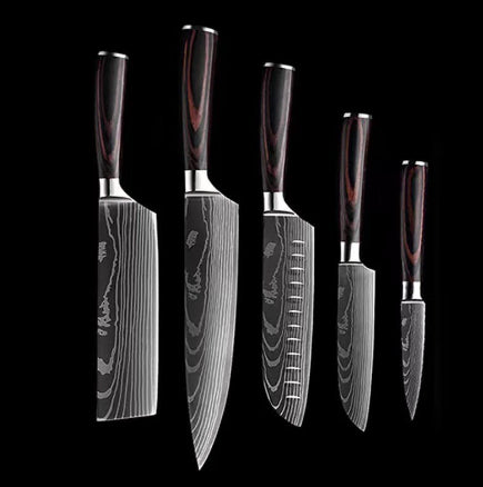 Chef Knives Kitchen Knives Cleaver and Slicing Knife Set
