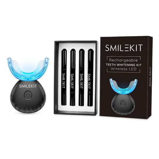 Rechargeable Teeth Whitening Light Kit for Bright Smile Care