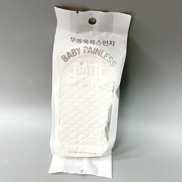 Kids Bath Scrubber for Gentle Shower and Body Cleaning Use