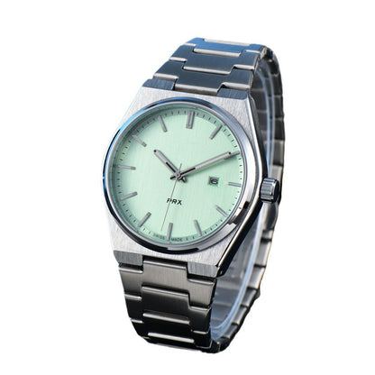 New Simple, Elegant, And Stylish Quartz Mens Watch With Steel Band
