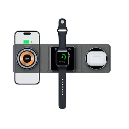 Buy 3 in 1 Magnetic Folding Wireless Charger for iPhone iWatch