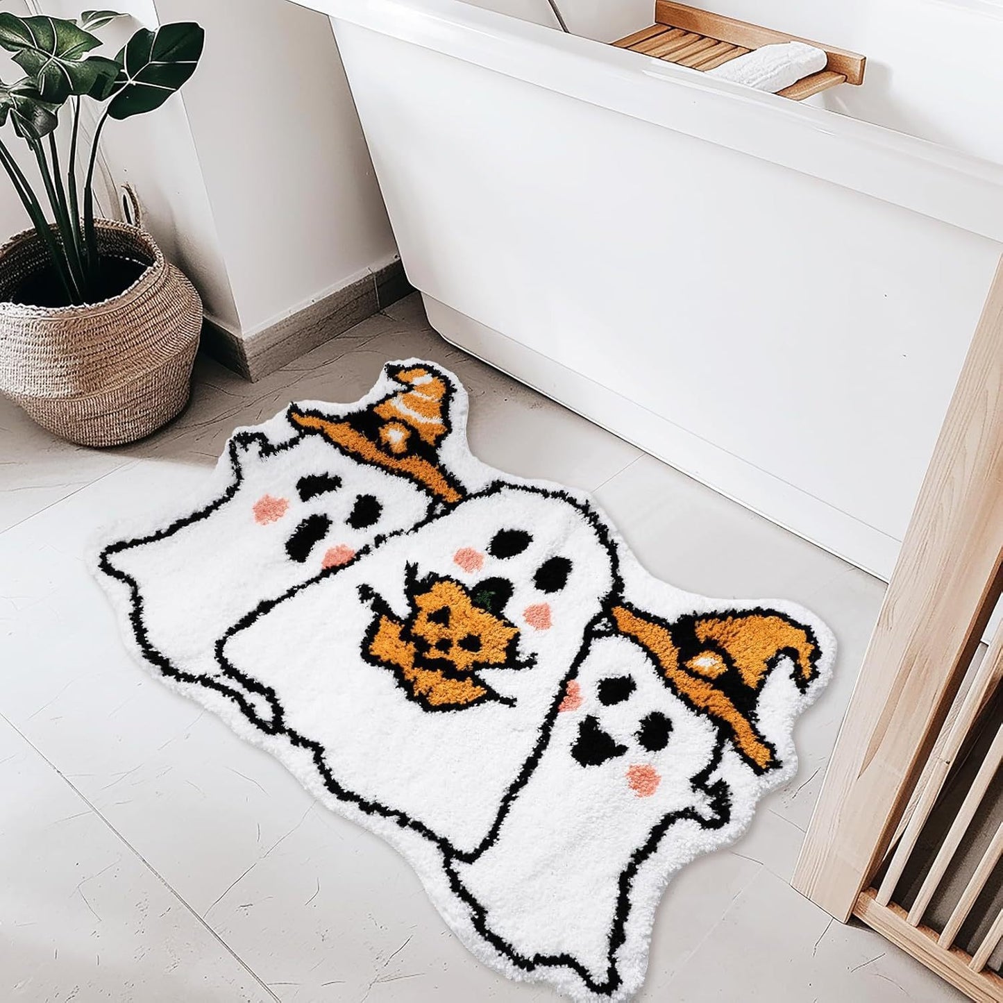 Bathroom Absorbent Non-Slip Floor Mat – Soft Quick-Dry Rug