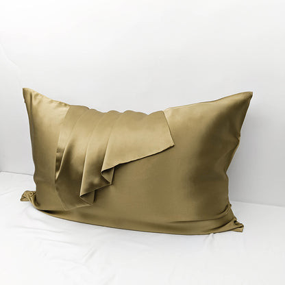 Hidden Zipper Mulberry Silk Pillowcase for Luxe Bedding USA