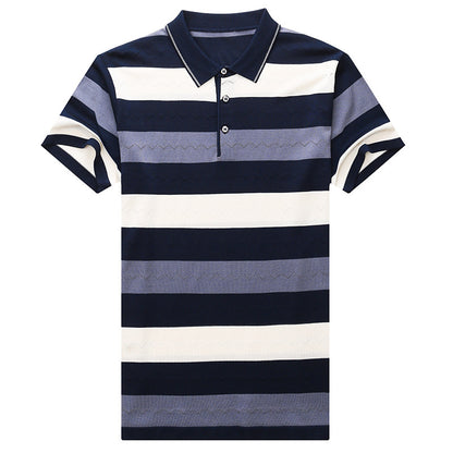 Men's Short Sleeved T Shirts For Middle Aged And Elderly People