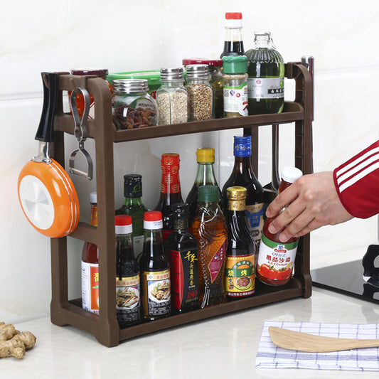 Kitchen Storage Shelving Multilayer Organizer for Supplies
