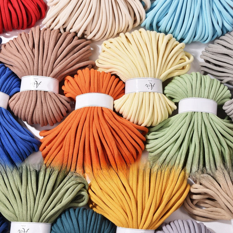 9mm Core-Filled Cotton Braided Thread