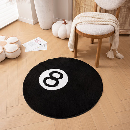 Absorbent Polyester Bath Mat with Geometric Design Global swanky 3