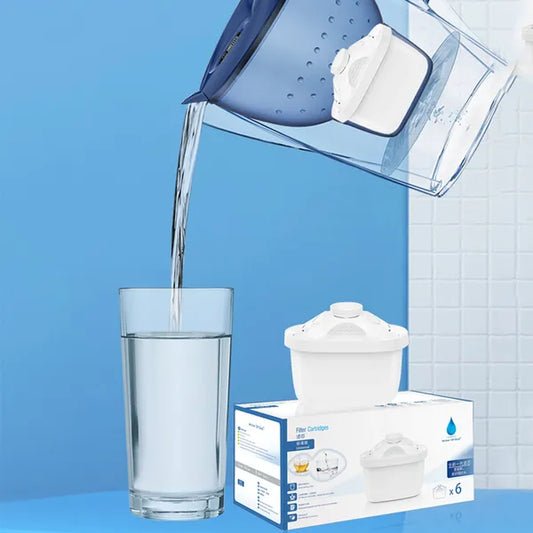 Activated Carbon Water Filter Pitcher Cartridges for Kitchen globalswanky 02